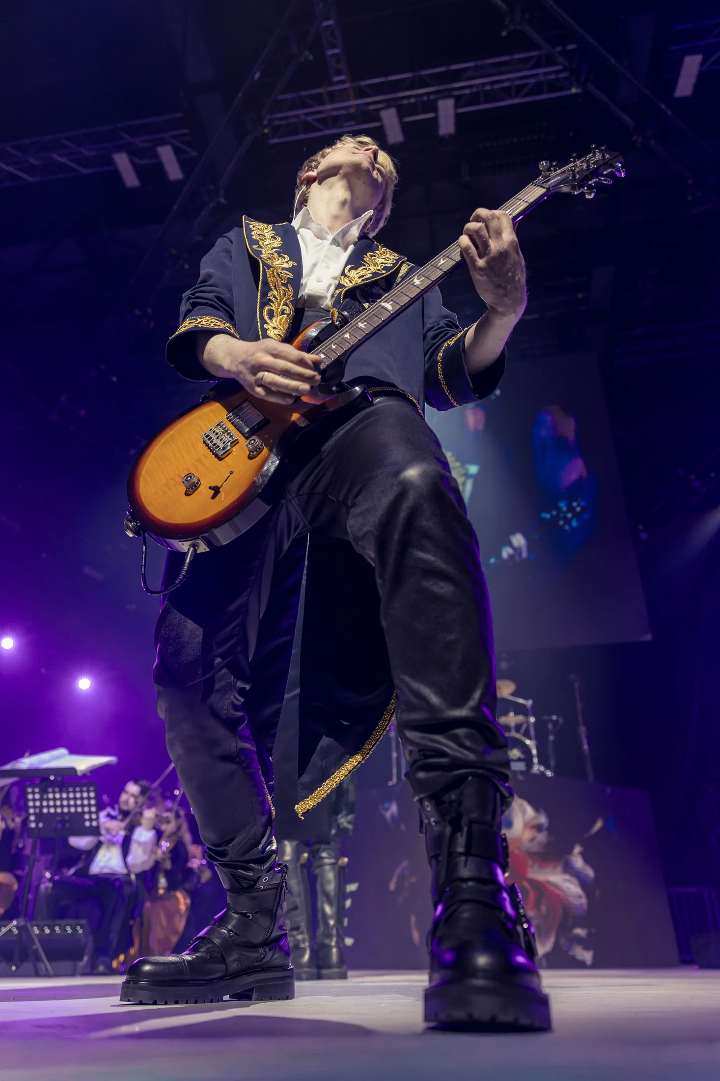 Musicien Rock Symphony Orchestra — portrait live