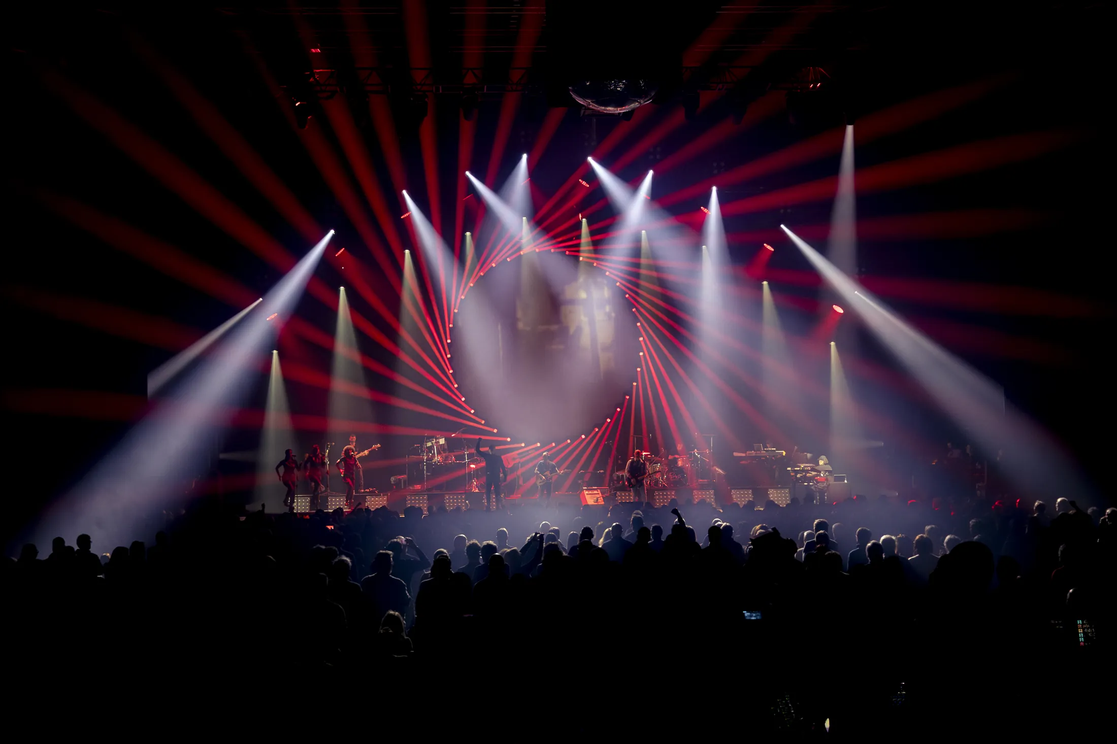 So Floyd lumières lasers — photographe concert live Aix
