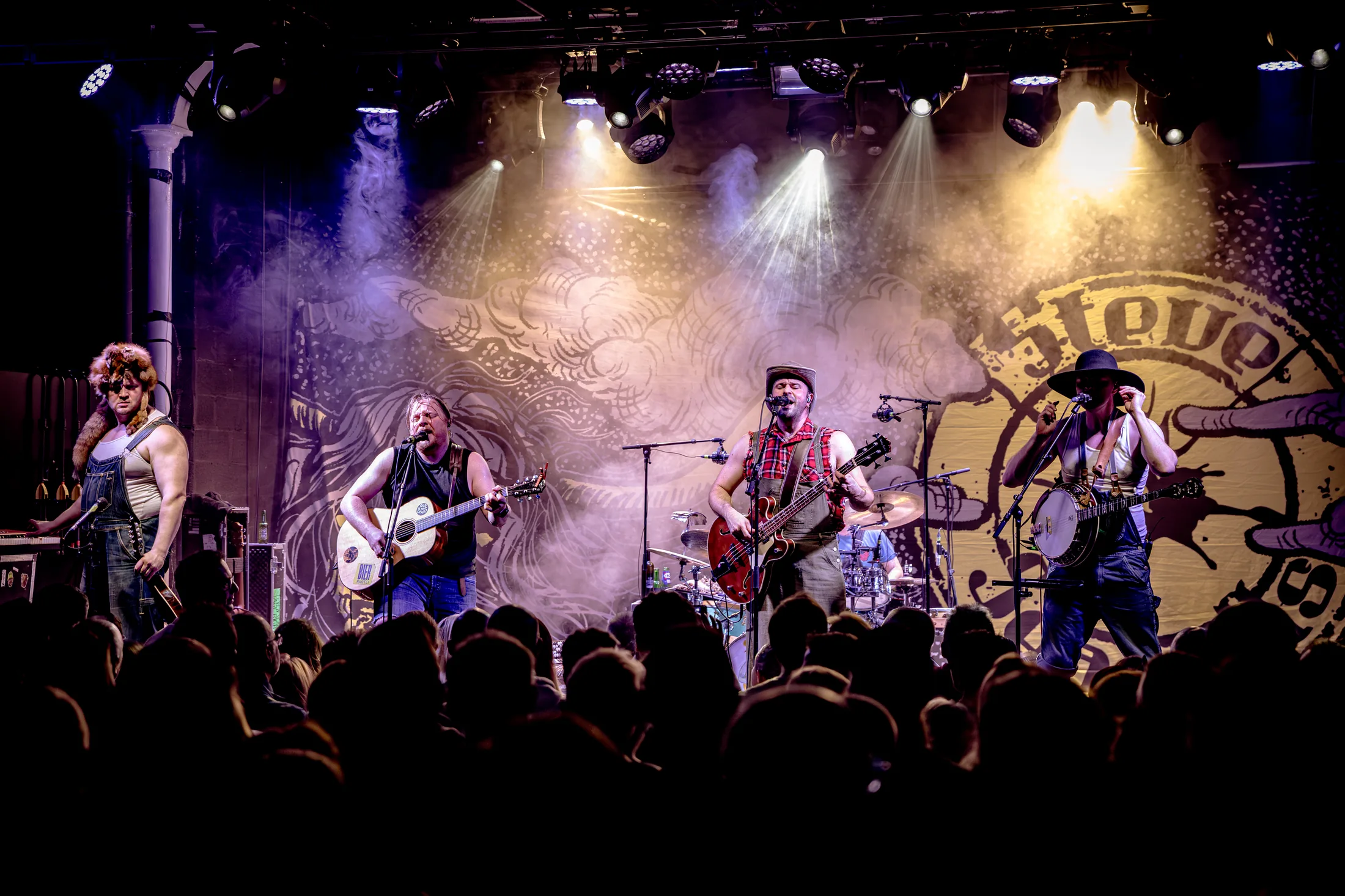 Steve’n’Seagulls au Live Toulon — photographe concert bluegrass rock Var