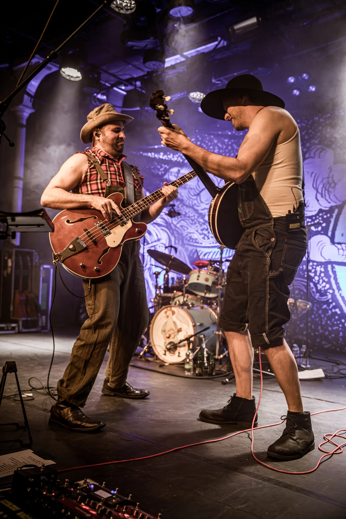 Duo Steve’n’Seagulls sur scène — photographe concert Var